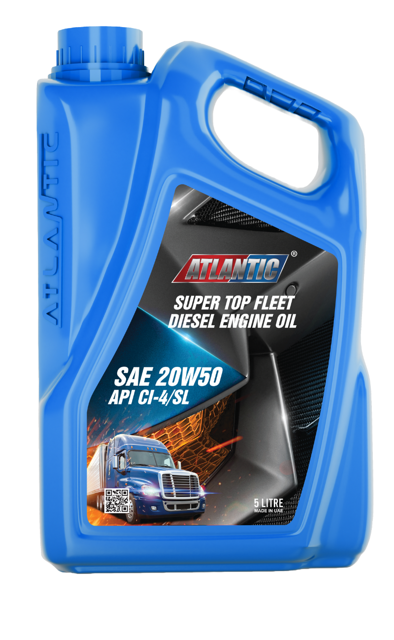 ATLANTIC SUPER TOPFLEET DIESEL ENGINE OIL SAE 20W-50 CI-4/SL