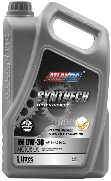 Atlantic Synthech Engine Oil SAE 0W-30 LL 1 FE A5/B5