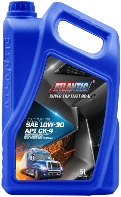 Atlantic Super Top Fleet HD-V Diesel Engine Oil SAE 10W-30 API CK-4