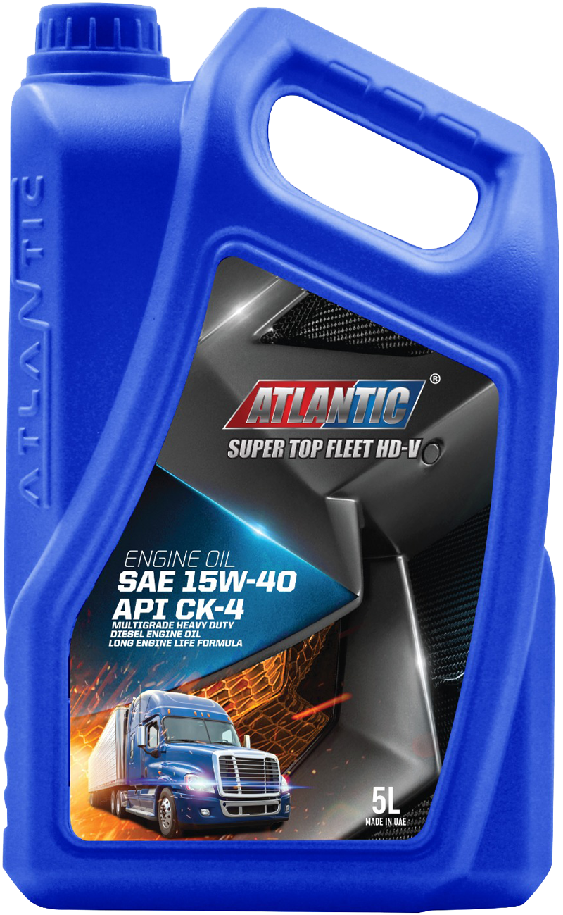 Atlantic Super Top Fleet HD-V Hddeo SAE 15W-40 API CK-4 