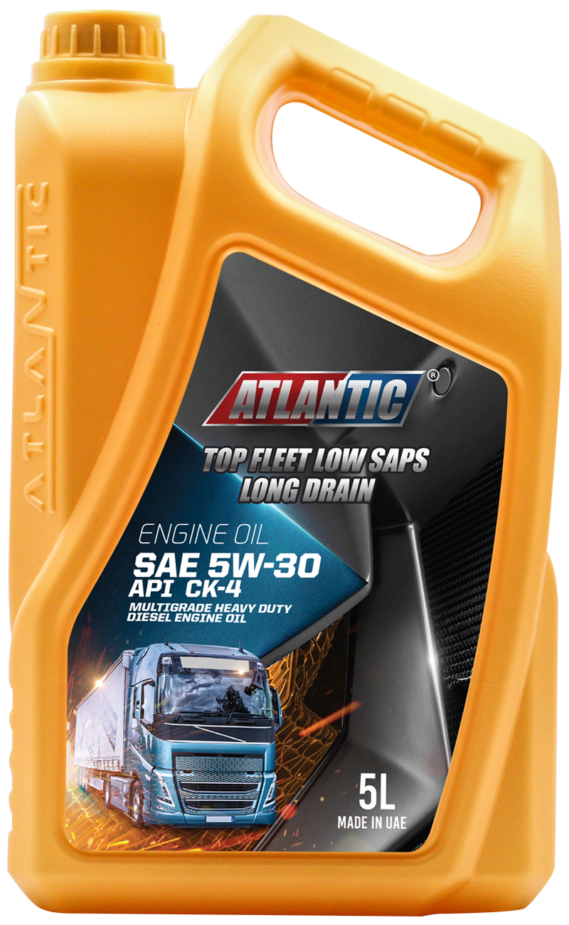 Atlantic Top Fleet SAE 5W-30 CK-4 Low Sap Long Drain Engine Oil